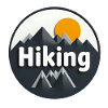 Adventurous mountain hiking design