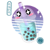 Kawaii Bubble Tea Illustration
