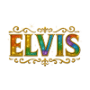 Elvis fargesymfoni med glitteraksenter