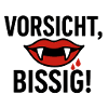 Vampirische Warnung Bloody Style