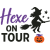 Witch on Tour Halloween Design