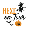 Witch on Halloween Autumn Cut