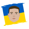 Zelensky Drapeau de l’Ukraine