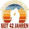 42 Years Unbeatable Team Love Gift Couple