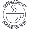 Fachlagerist Coffee Powered