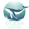 Diving Whale - Ocean Lover
