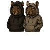 Degu Life 23 heures motif effrayant