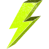 Luminous Electric Flash Illustration 3D