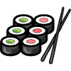 Minimalist Sushi Food Lover