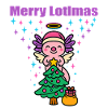 Joyeux Noël Lotlmas Axolotl
