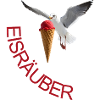 Möwe mit Eiscreme Eisräuber