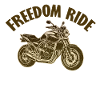 Graphic Motorcycle Freedom Engine