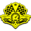 Racing racing flag exhaust speedometer
