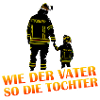 Pompiers Père Fille