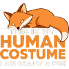 Fox Costume Humour T-Shirt
