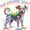Psychedelic Abysimal Dog Illustration