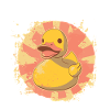 Rubber duck crew enjoys cruise