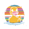 Rubber duck crew enjoys cruise