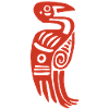Roter Stammesvogel