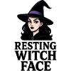 Resting Witch Face Sarcastic Funny Halloween