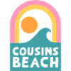 Cousins Beach – Retro Sunset Design