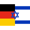 Flag Germany Israel