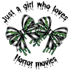 Poisonous Stripes Bow Design
