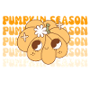 🎃 Pumpkin Season – Cute Retro Vibes 🍂✨