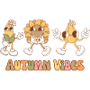 🍂 Autumn Vibes – Retro Cute Style 🌻🌽