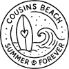 Cousins Beach – Summer Forever Badge