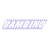 Bambino lettering with playful style