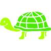 Turtle long neck smiling happy funny
