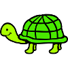 Turtle long neck smiling happy funny