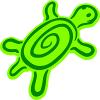 turtle spiral turtle shell pattern cute