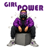 Girl Powrer Streetwear Dynamic