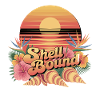 Shell Bound Tropical Sunset Landscape