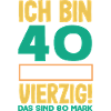 Drôle 40e anniversaire cadeau chemise d’anniversaire