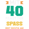 Drôle 40e anniversaire cadeau chemise d’anniversaire