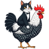 Black Dog and Eclectic Rooster