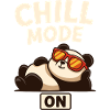 Chill Panda with Sunglasses