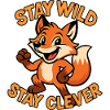 Playful animal motif with saying