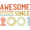 Année d'appréciation du design rétro 2001