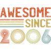 Retro 2005 Anniversary Celebration Design