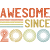 Retro 2000s Vibrant Celebration Design