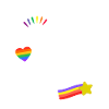Rainbow Love Pride Statement