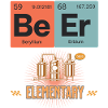Science-Inspired Elemental BeerT-Shirt Design