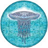 Underwater Jellyfish Illustration