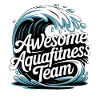 Conception d'équipe d'aquafitness