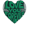Love You Forever Heart Design