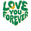 Love You Forever Heart Design